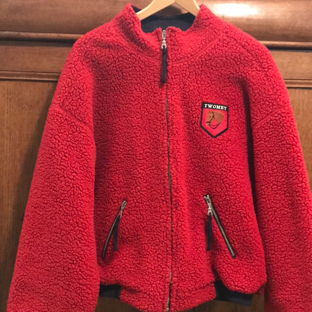 Vintage J.Peterman Wool Sherpa Jacket